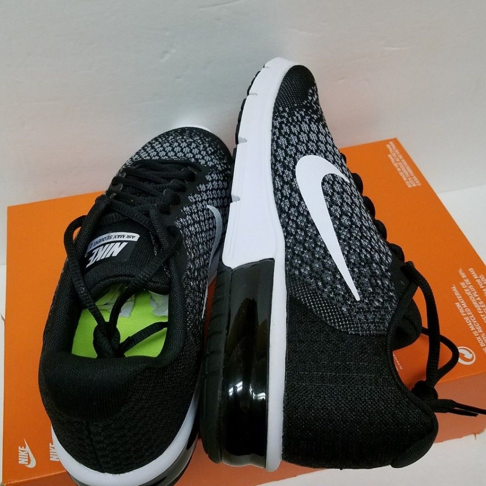 Nike- Air Max Sequent 2 Mens Knit Shoes- NIB - Picture 5 of 5